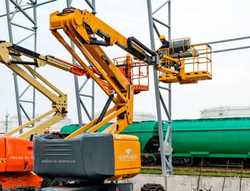 Alquiler de camión grúa con cesta elevadora