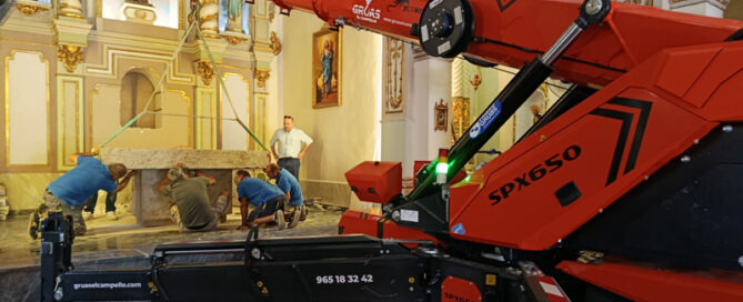 Servicio de alquiler de minigrúas: límites operativos y capacidades técnicas