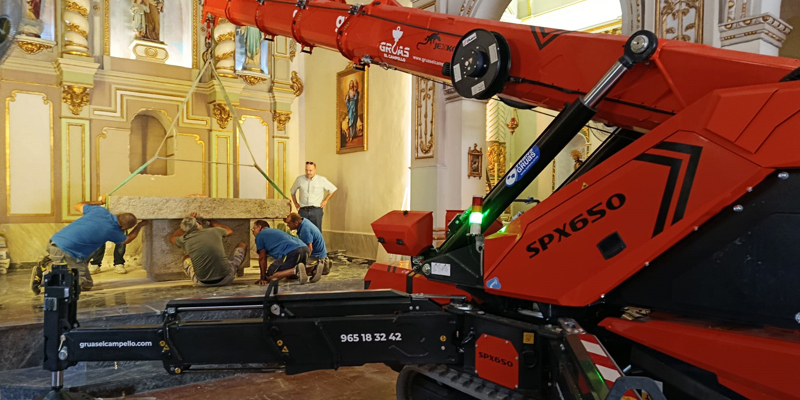 Servicio de alquiler de minigrúas: límites operativos y capacidades técnicas