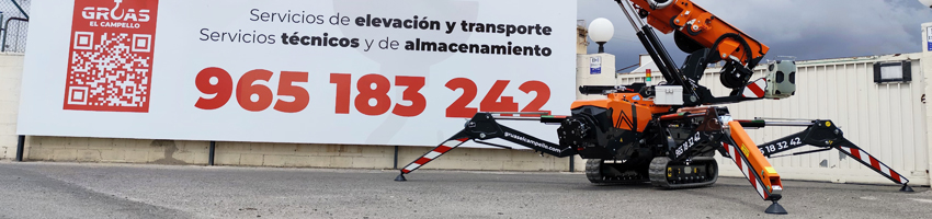 Servicio de alquiler de minigrúas: límites operativos y capacidades técnicas